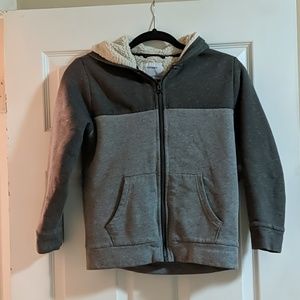 🌷Old Navy Boys zipup warm jacket size L(10-12)